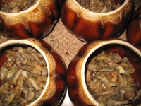 Готовим пищу в керамических горшочках